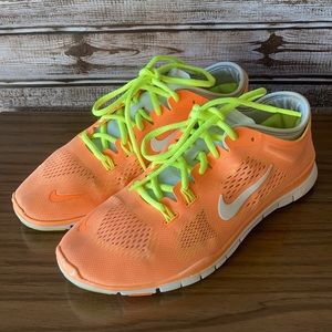 nike neon orange sneakers